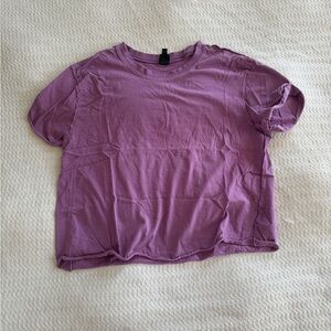 Purple Crop Top